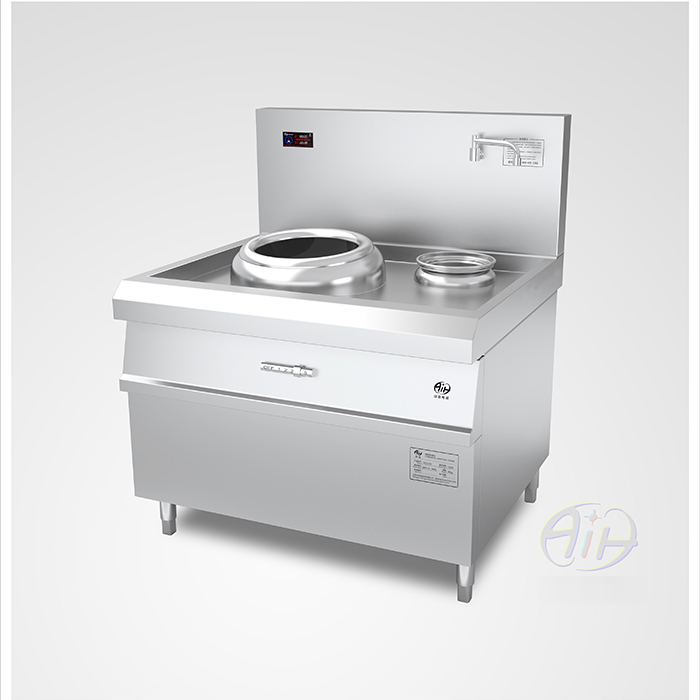 电磁单头单尾炒灶